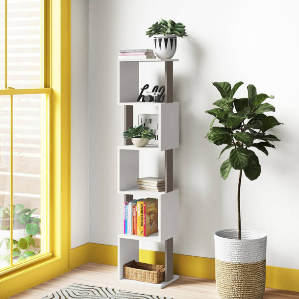 Zipcode Design Mariah 3 Piece Corner Shelf with Adjustable Shelves